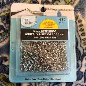 6 mm Jump Rings 432 pcs